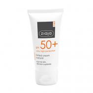 Тонирующий крем для нормальной кожи SPF 50+ ziaja