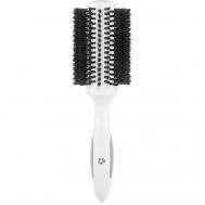 Щетка круглая для укладки волос с натуральной щетиной ЛЭТУАЛЬ