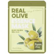 Маска для лица тканевая с экстрактом оливы Real Olive Essence Mask 23 FARMSTAY