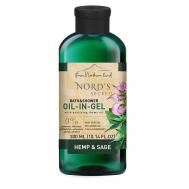 Расслабляющий гель для душа с эфирным маслом "Конопля и шалфей" 300 NORD'S SECRET