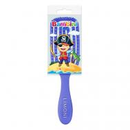 Расческа для распутывания волос детская массажная гибкая Bambini Limoni