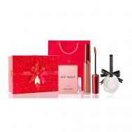 Подарочный набор My Way+ароматизированная подвеска +жидкая губная помада Giorgio Armani