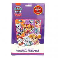 Набор для творчества. Раскраска с ЭВА-мозаикой ««Щенячий патруль». Спасатели, вперед!» Nd Play