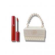 Подарочный набор Red tube lip stain+подарочная упаковка Giorgio Armani