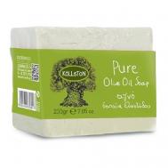 Мыло OLIVE OIL 100 % PURE натуральное оливковое РУЧНОЙ РАБОТЫ без отдушек 230 KALLISTON