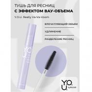 Тушь для ресниц  с эффектом вау-объема Y.O.U. REALLY VA-VA-VOOM Relouis