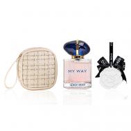 Парфюмерный набор MY WAY Парфюмерная вода + ароматизированная подвеска 7 Giorgio Armani