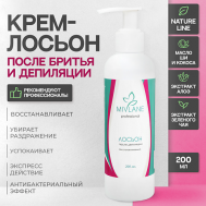 Крем лосьон после депиляции Восстанавливающий c зелёным чаем 200 Mivlane