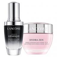 Набор: Сыворотка  Advanced Genifique + Дневной крем Hydra Zen Lancome
