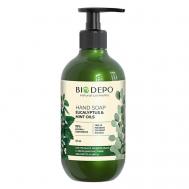 Жидкое мыло натуральное с эфирными маслами эвкалипта и мяты Liquid Hand Soap With Eucalyptus And Mint Essential Oils 475 Biodepo