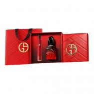 Подарочный набор Sì Passione Eau de Parfum Intense+Lip Maestro 30 Giorgio Armani