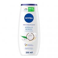 Гeль-уход для душа Крем и Кокос 250 NIVEA