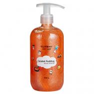 Гель для душа с блестками Caramel Pudding 450 YUMMMY