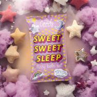 Шипучая соль для ванн Candy bath bar "Sweet Sweet Sleep" 100 Laboratory Katrin