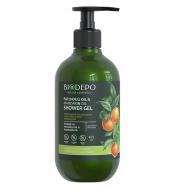 Гель для душа натуральный с эфирными маслами пачули и мандарина Patchouli And Tangerine Essential Oils 475 Biodepo