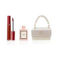Подарочный набор Bloom+Жидкая помада Red Tube Giorgio Armani