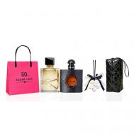 Парфюмерный набор Black Opium +Libre+Ароматическая подвеска 15 Yves Saint Laurent