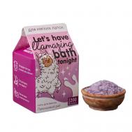 Соль в коробке молоко Llamazing bath, лаванда 200 Beauty Fox