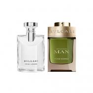 Парфюмерный набор  Pour Homme &  Man Wood Essence Bvlgari