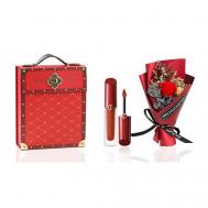 Подарочный набор Жидкая помада Lip Maestro Satin+ Букет Giorgio Armani