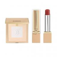 Набор: Пудра Beyond Wear Setting and Refining Powder + Помада Brit Shine Lipstick Burberry
