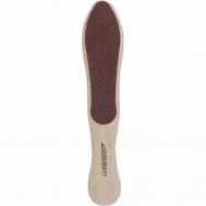 Терка педикюрная двухсторонняя на деревянной основе без лака JACKS.BEAUTY