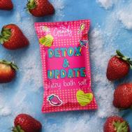 Шипучая соль для ванн Candy bath bar "Detox & Update" 100 Laboratory Katrin
