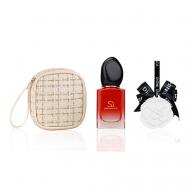 Подарочный набор Si Passion Парфюмерная вода+ароматизированная подвеска 7 Giorgio Armani