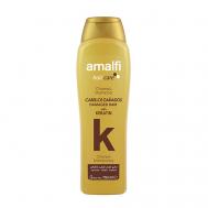 Шампунь кератиновый для поврежденных волос 750 AMALFI