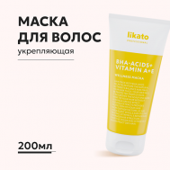 Маска для тонких и жирных волос укрепляющая 210 Likato
