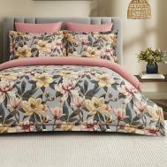Постельное Белье из Сатина Exclusive 1,5 Сп. 160x220 Claudia Розовый Arya home collection