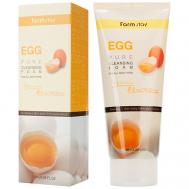 Пенка для умывания очищающая с яичным экстрактом Egg Pure Cleansing Foam 180 FARMSTAY