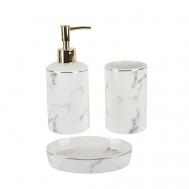 Набор для ванной из 3 предметов Marble Arya home collection