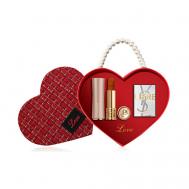 Набор: L’Absolu Rouge Intimatte + Пробник парфюмерной воды YSL Libre + Подарочная коробка Lancome