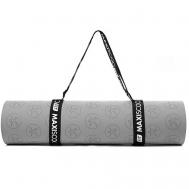 Коврик с Ремешком для Йоги и Фитнеса,8  мм Maxiscoo