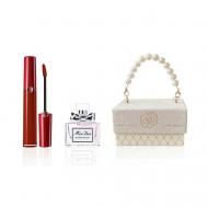 Подарочный набор Miss Dior+Жидкая помада Giorgio Armani