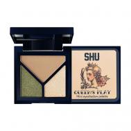 Мини палетка теней для век Queen's Play Palette Mini Eyeshadow Palette SHU