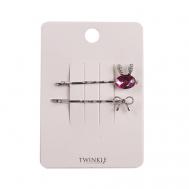 Заколки для волос 2 шт. Glass Rabbit TWINKLE