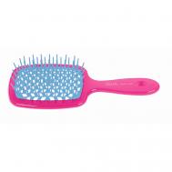 Расческа для волос розовый с голубым Superbrush Janeke