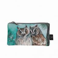 Косметичка женская маленькая кожаная Mahaon