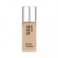 Тональный крем без содержания масла матирующий Oil-Free Foundation Make Up Factory