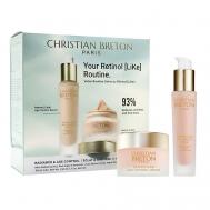 Набор твой незаменимый дуэт с био-ретинолом Your Retinol Like Routine Christian Breton