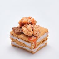 Мыло ручной работы Наполеон с грецким орехом 80 SKUINA