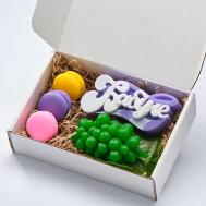 Мыло ручной работы Бабуле, виноград и макаруны 200 SKUINA