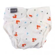 Многоразовый подгузник «Лисички», размер L Крошка Я