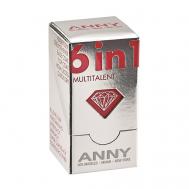 Мульти средство 6 в 1 (основа/уход/закрепляющее покрытие для ногтей) Anny