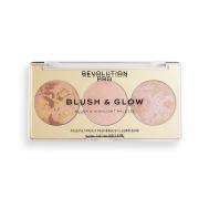 Румяна, бронзер и Хайлайтер 3 В 1 BLUSH & GLOW REVOLUTION PRO