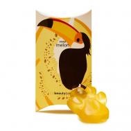 Конжаковое мыло  для умывания с ароматом дыни 55 Beauty Bar