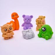 Мыло мини животные, подарочное мыло 100 SKUINA