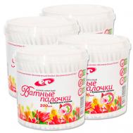 Палочки косметические ЭКО с бумажным стиком Емельянъ савостинъ